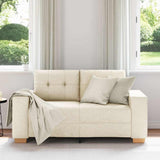 Vidaxl loveseat bank linnen 160x77x82 cm