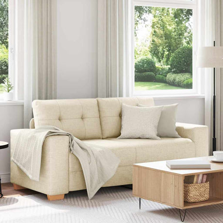 Vidaxl loveseat bank linnen 180x77x82 cm