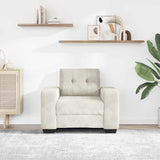 Vidaxl sofastoel crème 100x78x80 cm fluweel