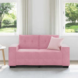 Vidaxl loveseat roze 160 cm fluweel