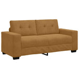 Vidaxl loveseat sofa bruin 180x77x82 cm fluweel