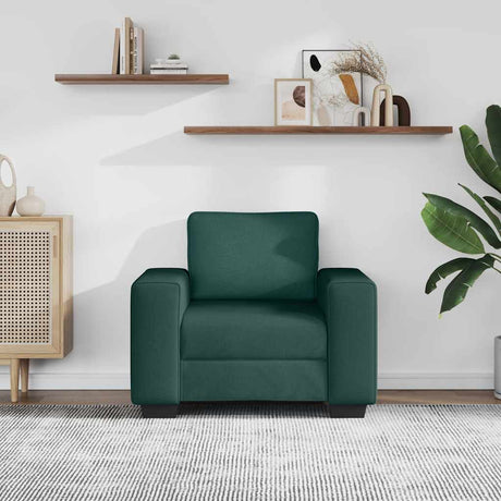 Vidaxl sofastoel donkergroen 100x77x82 cm stof