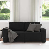 Vidaxl 2-zitsbank 180x77x82 cm stof zwart