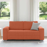 Vidaxl loveseat sofa rood oranje 180x77x82 cm corduroy stof