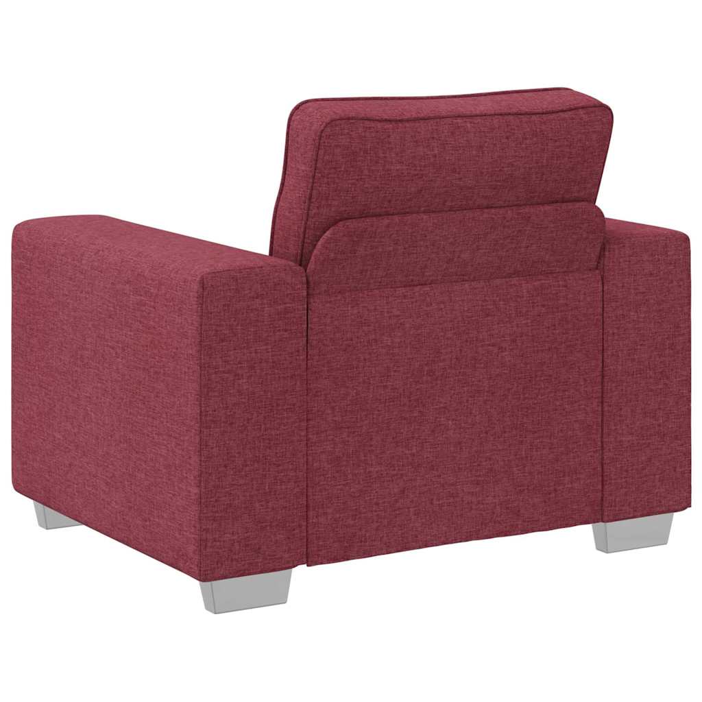 Vidaxl sofa stoel wijnrood 100 cm stof