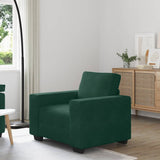 Vidaxl sofastoel donkergroen 100x77x82 cm fluweel