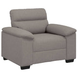 Vidaxl sofastoel taupe 100x81x84 cm stof