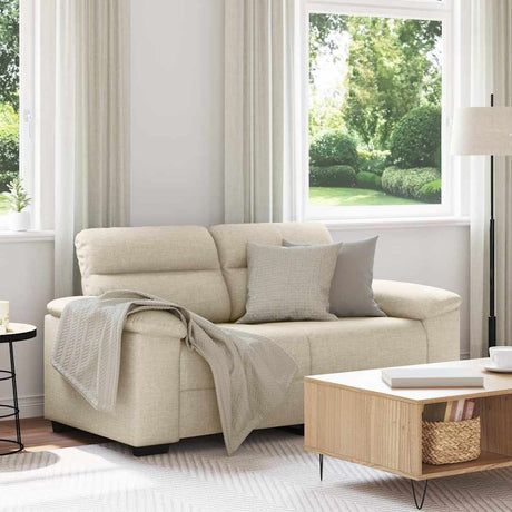 Vidaxl 2-zitsbank 160x81x84 cm linnen