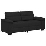 Vidaxl 2-zitsbank 180x81x84 cm stof zwart