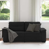 Vidaxl 2-zitsbank 180x81x84 cm stof zwart