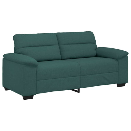 Vidaxl 2-zitsbank donkergroen 180x81x84 cm stof