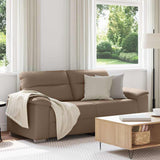 Vidaxl 2-zitsbank cappuccino 180x81x84 cm kunstleer
