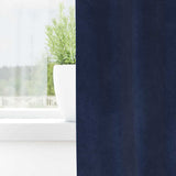 Vidaxl verduisterende gordijnen 2 pcs donkerblauw 140 x 140 cm fluweel