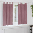 Vidaxl gordijnen 2 st donkerroze 140 x 175 cm fluweel