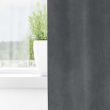 Vidaxl verduisterende gordijnen 2 pcs lichtgrijs 140 x 245 cm fluweel