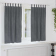 Vidaxl gordijnen 2 st lichtgrijs 140 x 175 cm fluweel