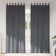 Vidaxl gordijnen 2 st lichtgrijs 140 x 225 cm fluweel