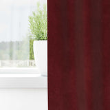 Vidaxl verduisterende gordijnen 2 pcs wijnrood 140 x 245 cm fluweel