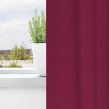 Vidaxl zwart-out gordijnen met ringen 2 pcs wijnrood 225 x 140 cm
