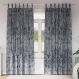 Vidaxl velvet gordijnen 2 pcs zilvergrijs 245 x 140 cm fluweel