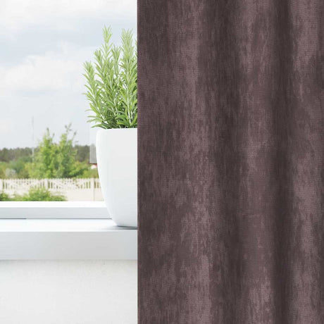 Vidaxl velvet gordijnen 2 st bruin 140 x 140 cm fluweel