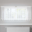 Vidaxl kantgordijn wit 80 x 200 cm polyester