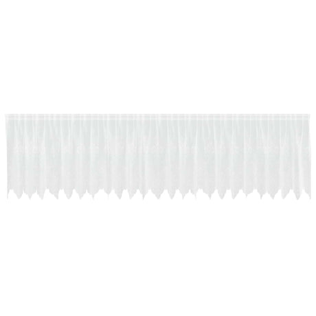 Vidaxl kantgordijn wit 120 x 600 cm polyester