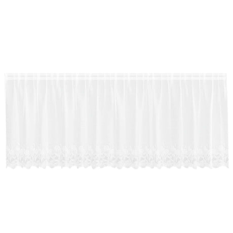 Vidaxl kantgordijn wit 120 x 400 cm polyester