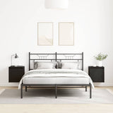 Vidaxl nachtkastjes wandmontage 2 st 38x34x40 cm zwart