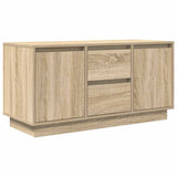 Vidaxl tv-meubel met led-verlichting 100x41x50 cm sonoma eikenkleurig