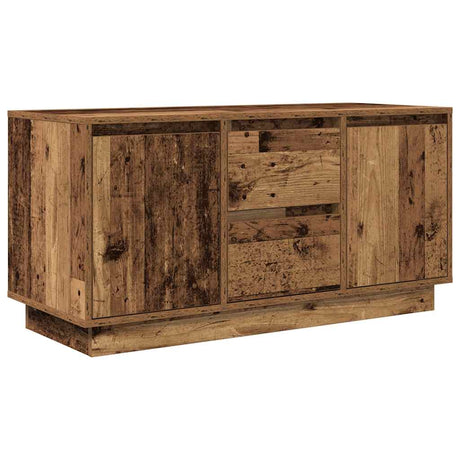 Vidaxl tv-meubel met led-verlichting 100x41x50 cm oud houtkleurig