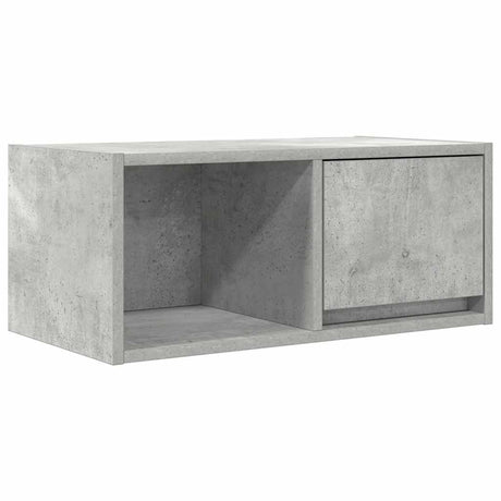 Vidaxl tv-meubel 60x31x25,5 cm bewerkt hout betongrijs