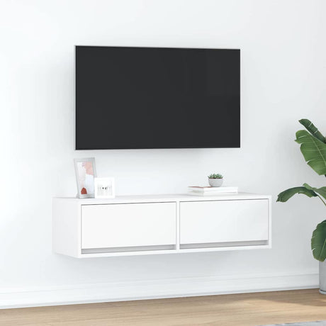 Vidaxl tv-kast 100 x 31 x 25,5 cm wit bewerkt hout
