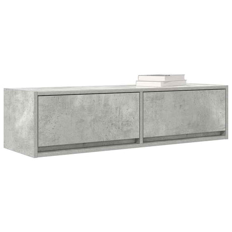 Vidaxl tv-kast 100 x 31 x 25,5 cm betongrijs bewerkt hout