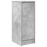Vidaxl dressoir 29,5x34x76 cm bewerkt hout betongrijs
