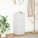 Vidaxl dressoir 29,5x34x76 cm spaanplaat wit