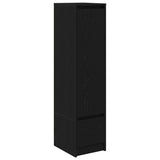 Vidaxl highboard 29,5x34x119,5 cm spaanplaat zwart eikenkleurig