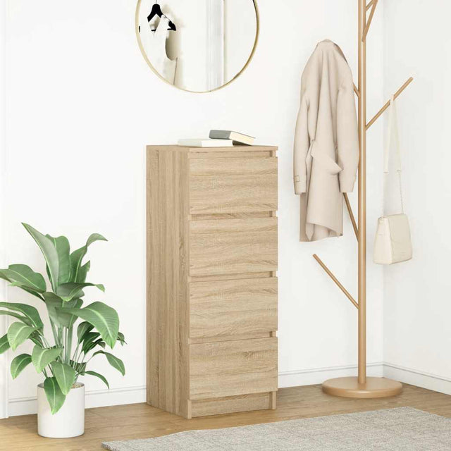 Vidaxl dressoir 37,5x35x99 cm spaanplaat sonoma eikenkleurig
