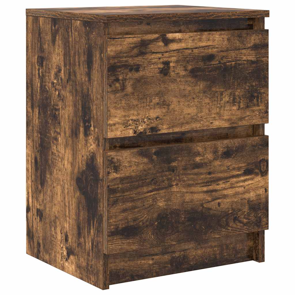 Vidaxl tv-meubel 40x35x54 cm spaanplaat gerookt eikenkleurig