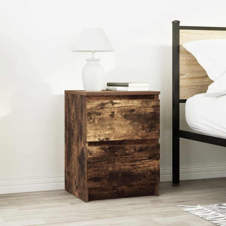 Vidaxl tv-meubel 40x35x54 cm spaanplaat gerookt eikenkleurig