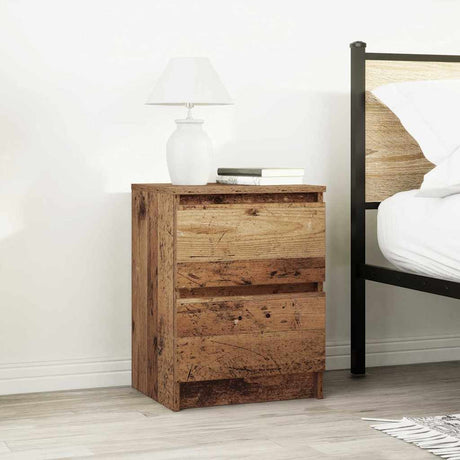 Vidaxl tv-meubel 40x35x54 cm spaanplaat oud hout