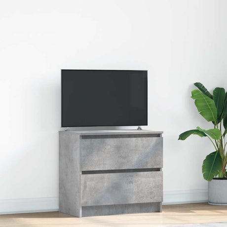 Vidaxl tv-meubel 60x35x54 cm bewerkt hout betongrijs