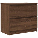 Vidaxl tv-meubel 60x35x54 cm bewerkt hout bruin eikenkleur