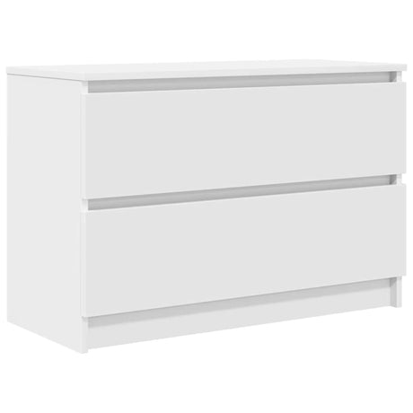 Vidaxl tv-meubel 80x35x54 cm spaanplaat wit
