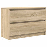 Vidaxl tv-meubel 80x35x54 cm spaanplaat sonoma eikenkleurig