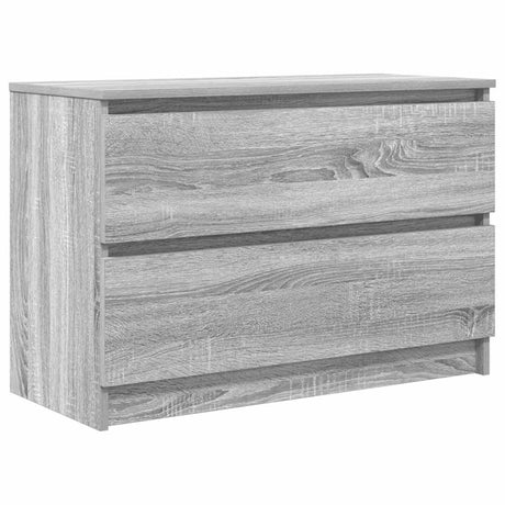 Vidaxl tv-meubel 80x35x54 cm spaanplaat grijs sonoma