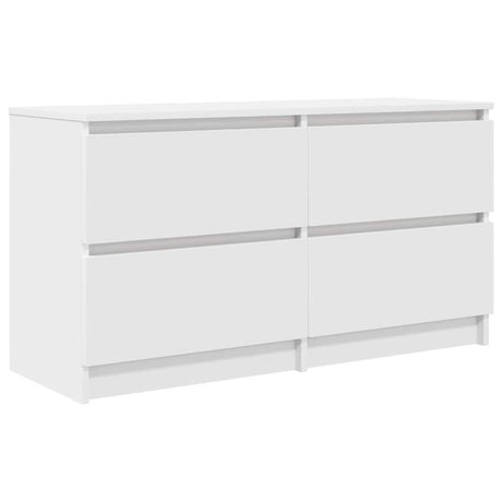 Vidaxl tv-meubel 100x35x54 cm bewerkt hout wit