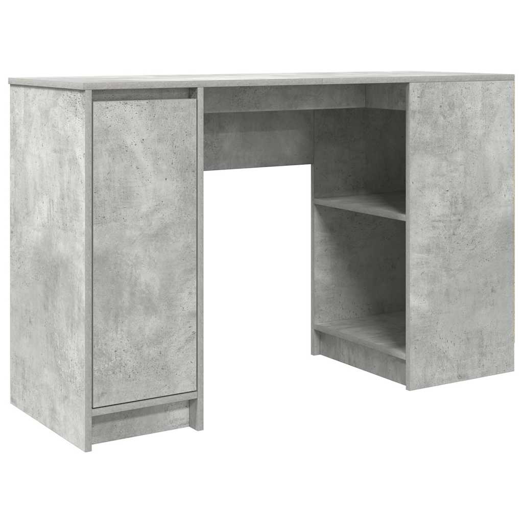 Vidaxl bureau 120x42x76 cm spaanplaat betongrijs