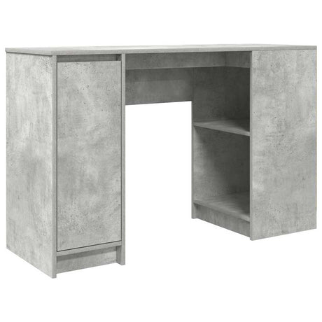 Vidaxl bureau 120x42x76 cm spaanplaat betongrijs