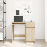 Vidaxl bureau 86x49x76 cm spaanplaat sonoma eikenkleurig